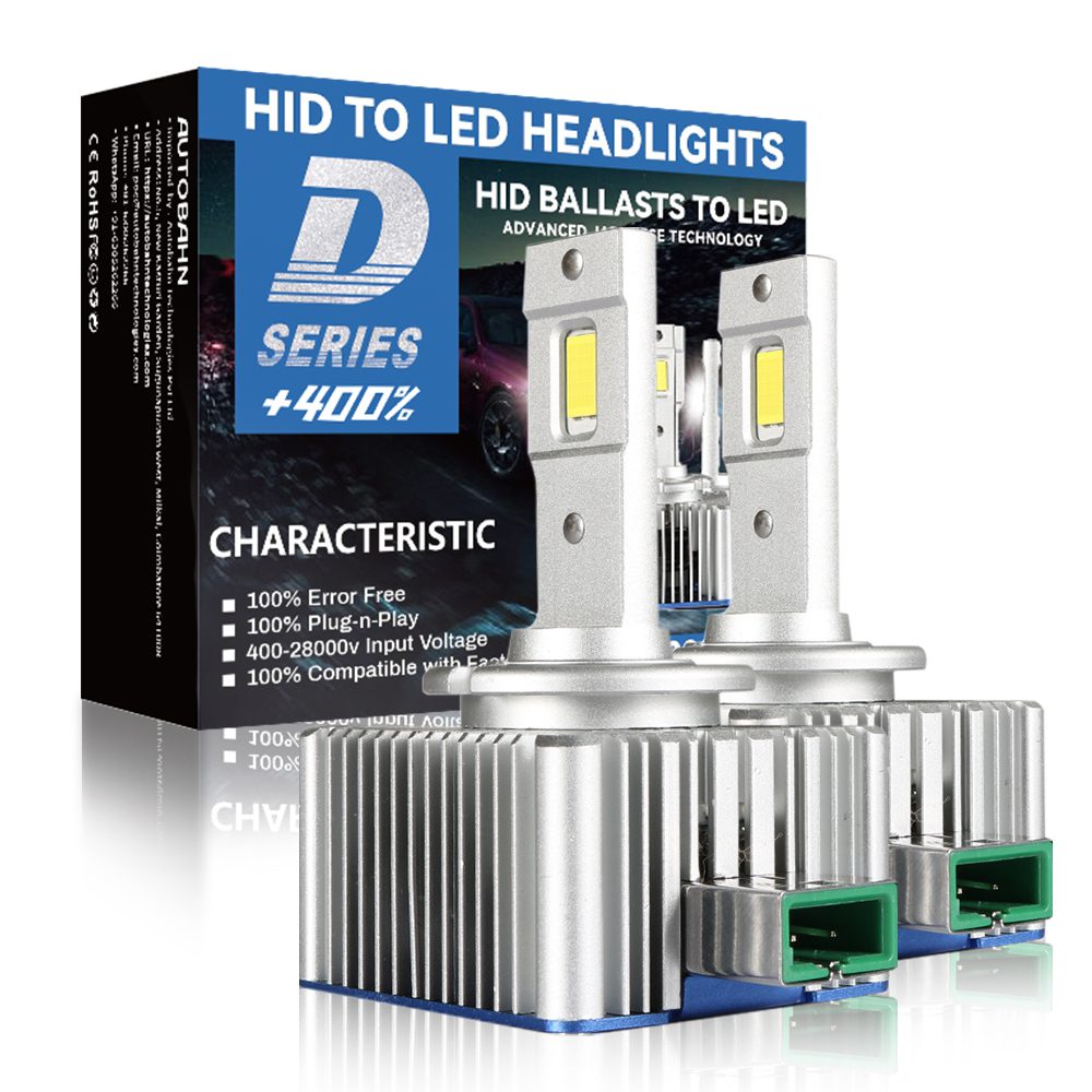 SUPAREE D5S Headlight Bulbs LED with Plug and Play for Original Hid Ballast