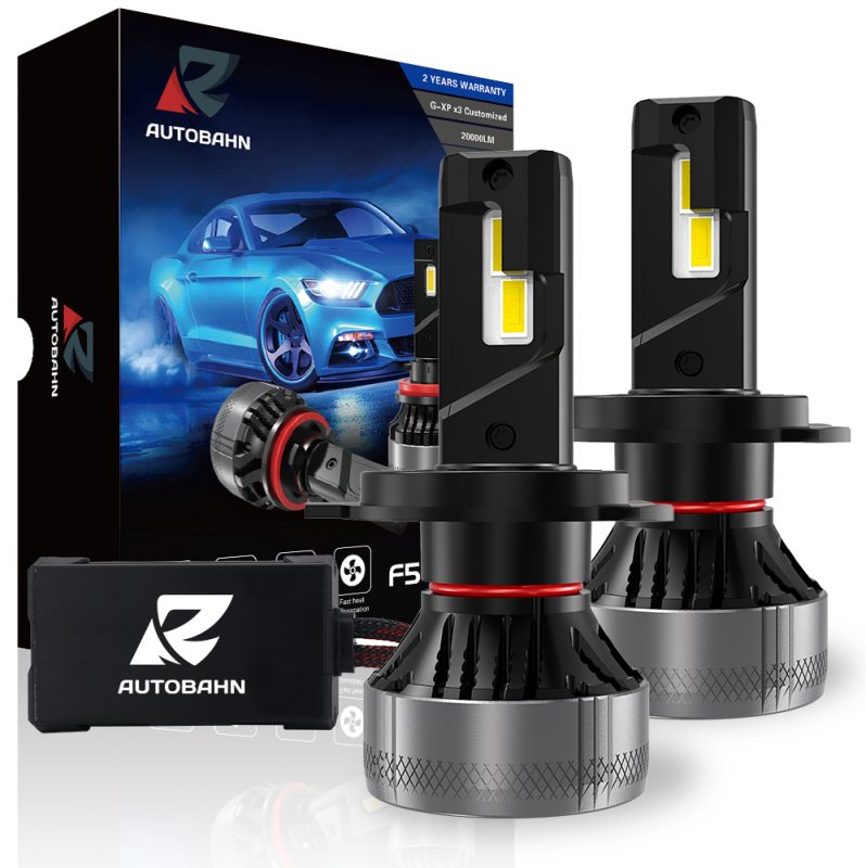 AUTOBAHN F5 LED headlight 110W Bright 20000lm 6500K