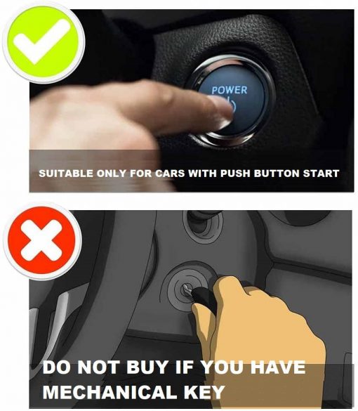 AUTOBAHN Car Smart Key 2.2 inch HD Touch Remote Keyless Entry Auto Lock Unlock Antitheft - Image 7