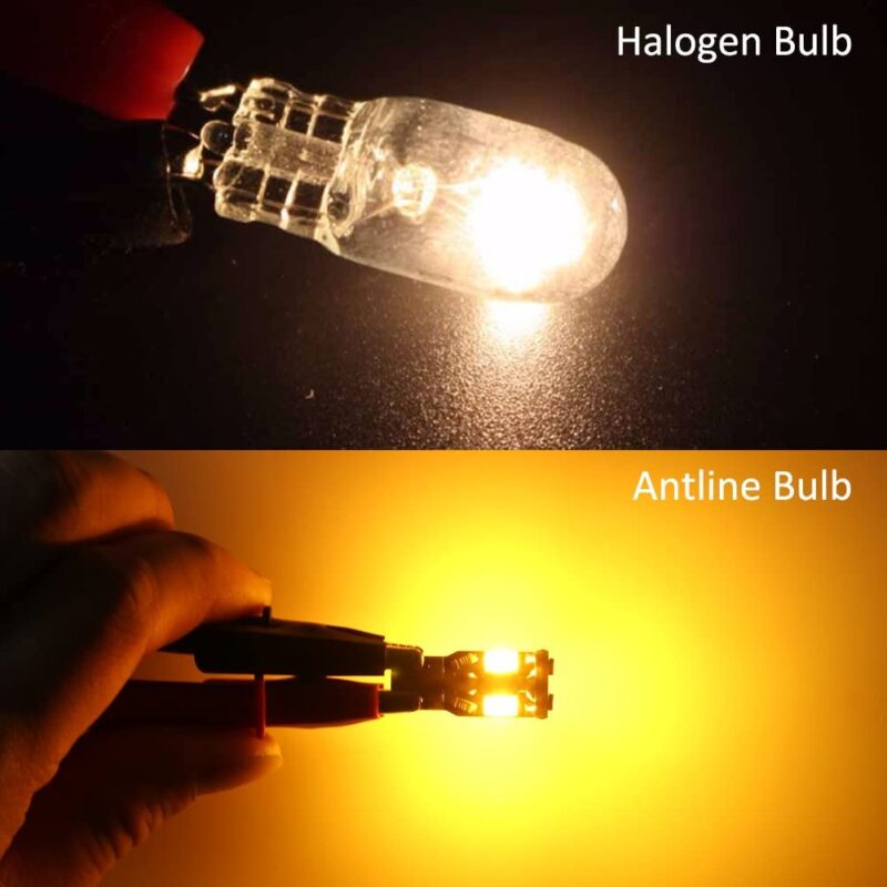 AUTOBAHN retrofit T10 led bulb 500LM 12SMD 6500K New