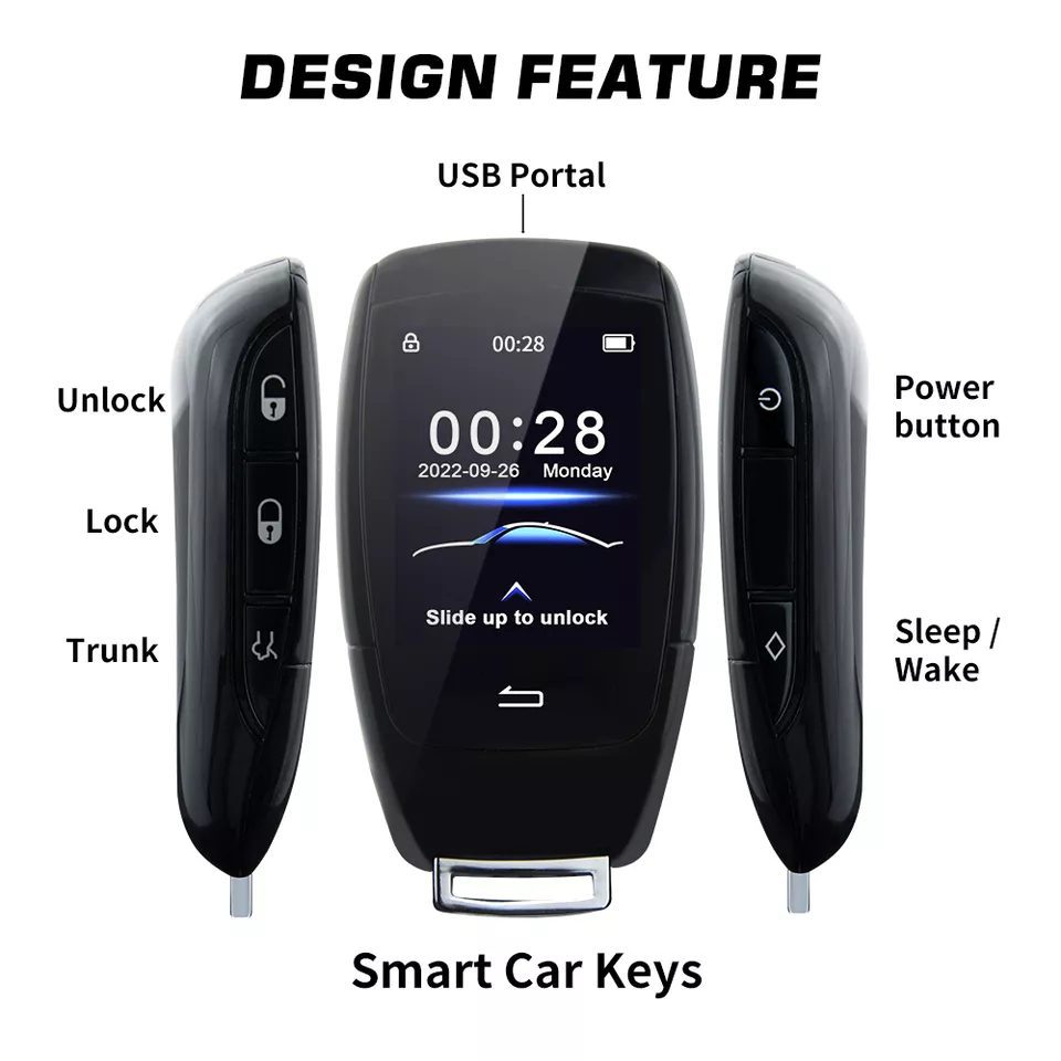 AUTOBAHN Car LCD Smart Key Merc Style Keyless Entry New autobahn-car-lcd-smart-key-merc-style-keyless-entry-new