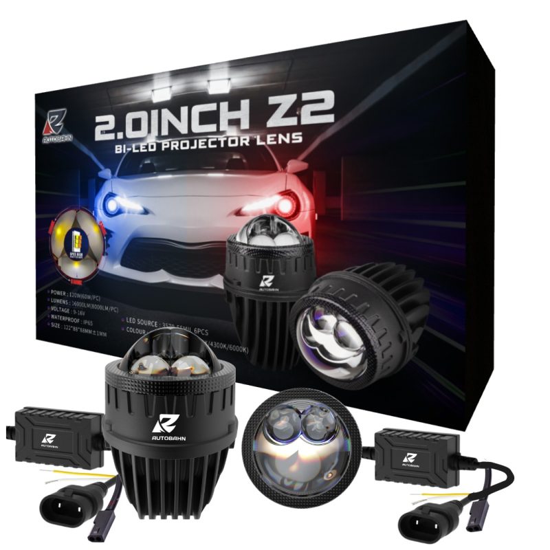 Buy Autobahn 2 Inch Tri Colour Fog Projector 120w 18000lm