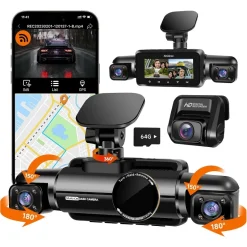 4 channel dash cam