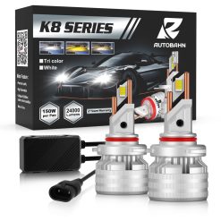 Tri-Colour LED headlight