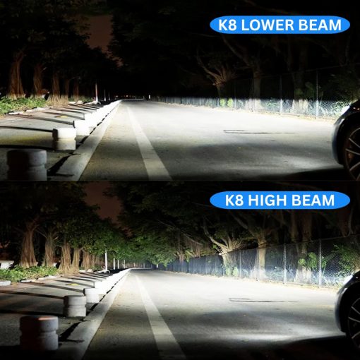 AUTOBAHN K8 SERIES LED Headlight bulb 150W 6000K 24000lm White - Image 3