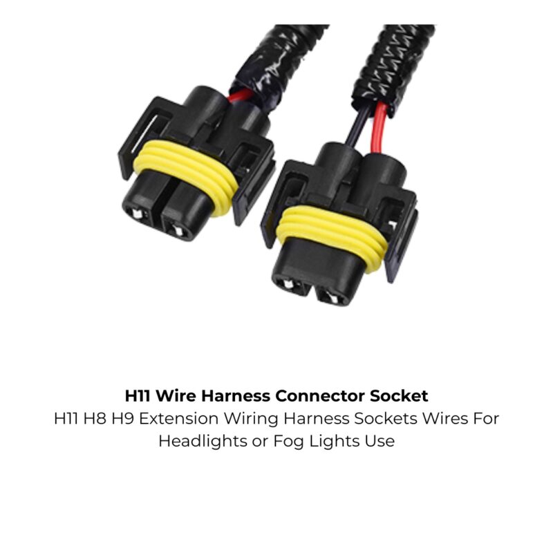 h11 fog light wiring harness